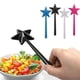 thumbnail image 1 of Wand Salt and Pepper Shaker 3 Holes Plastic Pentagram Shape Salt and Pepper Shaker Wand Black, 1 of 3