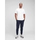 thumbnail image 3 of Pantalones Jogger de Forro Polar con Logo para Hombre de GAP, Azul Marino, Talla M, 3 of 5
