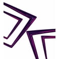 thumbnail image 2 of Burkhart, Monika 26x29 White Modern Wood Framed Museum Art Print Titled - Geometric III, 2 of 4