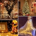 thumbnail image 2 of 66 ft 100 LED 2Packs Battery Operated String Lights, Starry Fairy Lights for Bedroom, Christmas, Parties, Wedding, Centerpiece, Decoration ( Warm White ), 2 of 8
