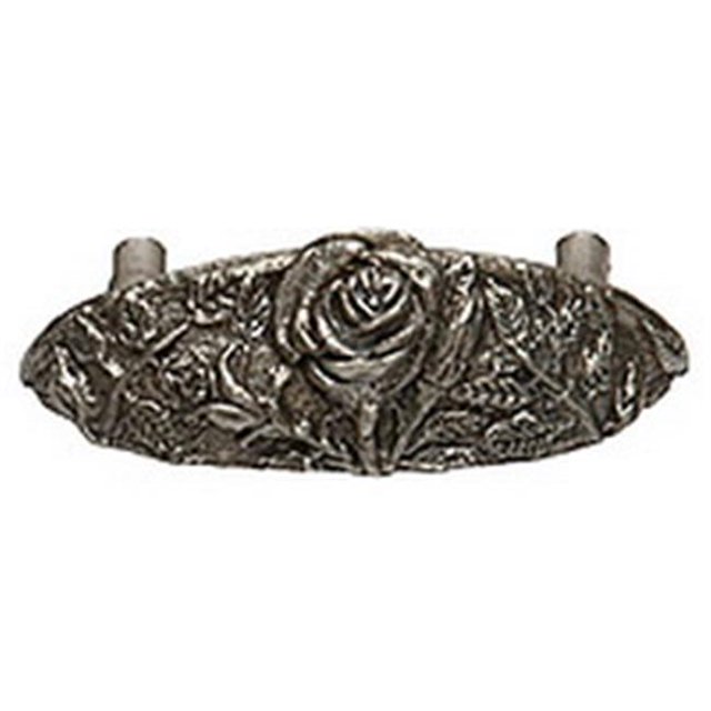 Premier Hardware Designs PHDC-12-ORB 3 Inch Center-To-Center Rose Cup Cabinet Pull, Oil Rubbed Bronze