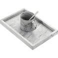 thumbnail image 5 of 30x20cm Natural Marble Stone Storage Tray, Decorative Rectangular Slab Tray Organizer For Kitchen, 5 of 5