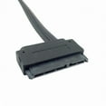 thumbnail image 5 of CY 50cm Dual Power 12V and 5V eSATAp Power ESATA USB 2.0 combo to 22Pin SATA cable for 2.5" 3.5" Hard Disk Drive, 5 of 7