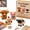 Set D, variant on 3D Beaded Animal Kit, Cute Bird & Animal Beading Embroidery Kits with 4 Cute Designs, Handmade Bead Art Mosaic Kit, Stress Relief Creative DIY Decoration Gifts for Adults Beginners