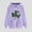 Purple, variant on Women's St Patrick'S Day Loose Sweatshirt Pullover Clover Print Casual Irish Pullover Tops Khaki S