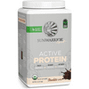 Sunwarrior Sport Vegan Chocolate Plant protein Powder | Plant-Based Post Workout Recovery Drink, Chocolate, 2.2 lb
