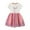 Pink, variant on 2DXuixsh Mommy Daughter Dresses Girl Princess Dress Summer New Children's 2 To 7 Years Girls Short Sleeved Dress Bunny Dress for Casual Skirt Girls Long Dresses Size 7 Pink Size 6Y