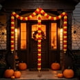 thumbnail image 5 of Halloween Garland 59in Marigold Artificial Flower Hanging String for Festival Wedding Diwali Home by OVFUIZ, 5 of 7