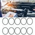 thumbnail image 2 of Motor Belt,10Pcs Round Motor Belt Motor Transmission Belt Round Motor Belt Performance Driven, 2 of 14