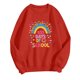 thumbnail image 3 of Uootdi 100 Days of School Long Sleeve Shirts for Women Womens Teacher Graphic Tops Happy 100 Days of School Sweatshirt Gift, 3 of 6