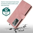 thumbnail image 7 of MYKOMI Compatible with Samsung Galaxy A52/A52S 5G Wallet Case HD Screen Protector Zipper Leather Flip Cover Card Holder Stand Cell Accessories for A 52 S 4G G5 52A S52 52S Women Men Rose Gold, 7 of 7