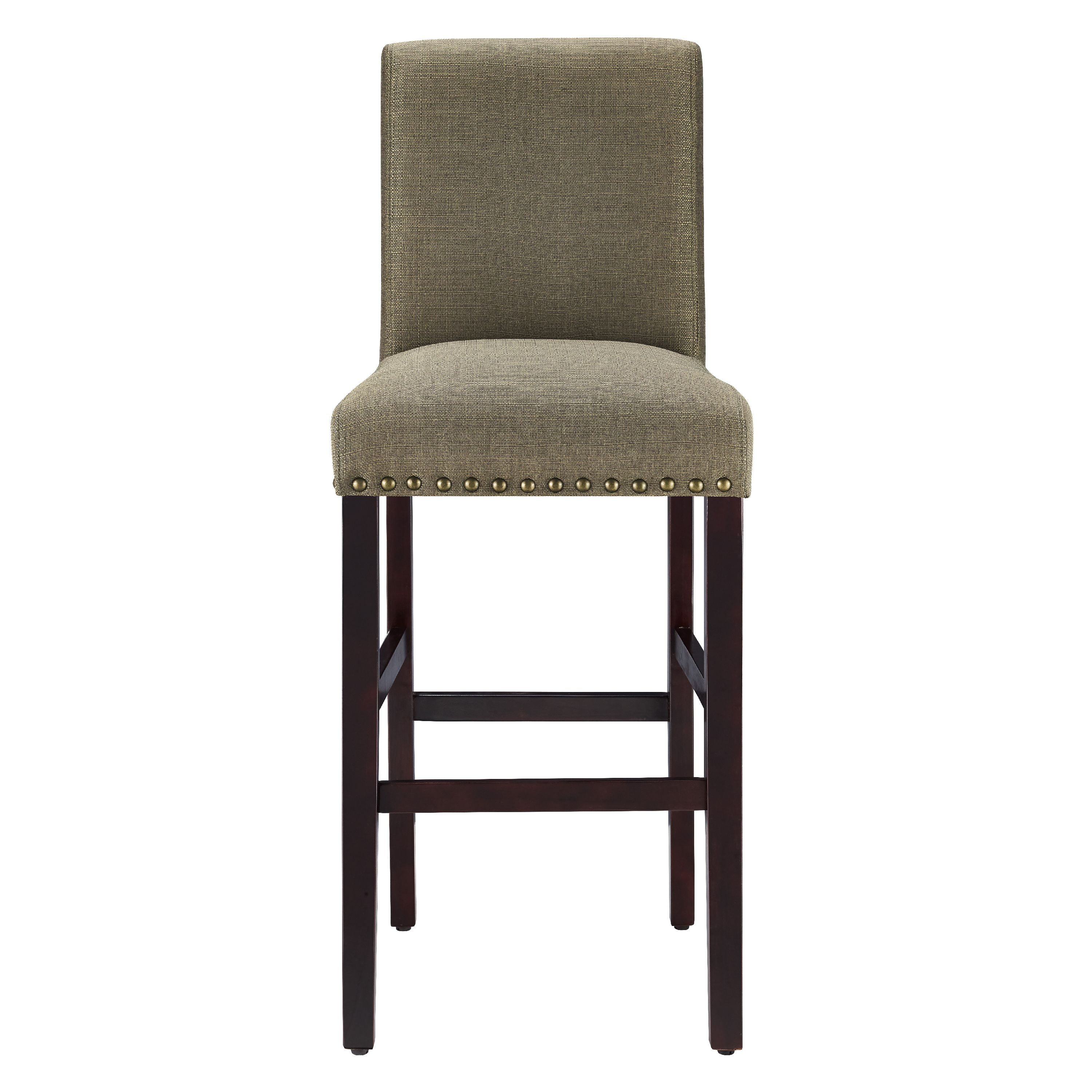 Dhi Nice Nail Head Upholstered Bar Stool 2pk Multiple Colors Dhi Nice Nail Head Upholstered Bar Stool 2pk Multiple Colors Com