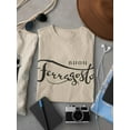 thumbnail image 3 of Hand Written Buon Ferragosto T-Shirt Men -Image by Shutterstock, Male Large, 3 of 4