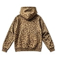thumbnail image 3 of Arlun Vintage Cheetah Printed Hoodies for Women Oversized Fall Fashion Leopard Print Streetwear Sweatshirts with Hooded Long Sleeve Large Pocket Drop Shoulder Pullovers Top, 3 of 5
