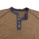 thumbnail image 4 of pstuiky Camisas de manga larga abrigadas para hombre, Cárdigan informal de color liso con botones para hombre, manga larga y cuello redondo salir tops s, 4 of 7