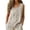 05-Khaki, variant on cocolona Summer Tank Tops for Women Floral Embroidered Crew Neck Sleeveless Linen Shirts