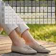 thumbnail image 3 of LANCROP Women's Pointed Toe Mesh Ballet Flats Low Heel Wedding Flats Shoes With Bow, 3 of 9