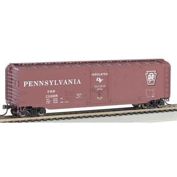 HO 50' Plug-Door Boxcar Pennsylvania