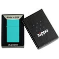 thumbnail image 7 of Zippo Slim Flat Turquoise Pocket Lighter, 7 of 7