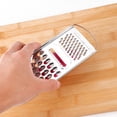 thumbnail image 3 of Uxcell 22cm Long 3 Way Flat Grater Slicer Peeler Stainless Steel, 3 of 7