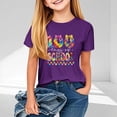 thumbnail image 1 of hengsof T-Shirt à Manches Courtes pour Enfants 100e Jour d'École, Col Rond, Imprimé Graphique Mignon, Chandail Décontracté Confortable, Chemise Basique Élégante, 1 of 7