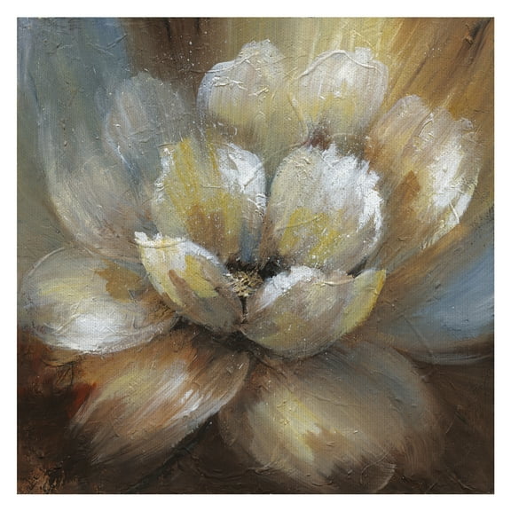 Masterpiece Art Gallery Blooming I Flower By Nan Canvas Art Print 30" x 30"