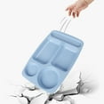 thumbnail image 4 of JoyMoreHome Divided Plate with 5 Compartments, Reusable Durable Lunch Tray, Dishwasher Safe, 4 of 6