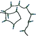 Holiday Time Blue Mini Green Wire Christmas Lights, 300Count