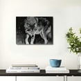 thumbnail image 4 of Acheng Canvas Wall Art Motivational Entrepreneur Painting Wolf Picture Poster Prints Artwork Decor for Home Office House Bedroom Framed Easy to Hang 20x16inch, 4 of 6