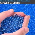 thumbnail image 2 of Munición de repuesto para pistola de bolas de gel, cuentas de balas de agua (paquete de 5, 10.000 rondas por paquete) compatible con munición para pistolas de gel, munición para pi, 2 of 4