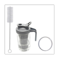 thumbnail image 1 of Coffee Maker Glass Pitcher, 32Oz with Pour Spout Handle Lid ,Filter for Iced Coffee, Lemonade, Ice Tea,Fruit Drinks, 1 of 9