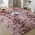 thumbnail image 1 of 4X6 Area Rug, Fluffy Rugs for Bedroom, Large Shaggy Plush Rugs for Kids Girls Baby Room, Super Soft Area Rug for Living Room, Non-Slip Fuzzy Rug for Nursery Dorm, Home Decor, Pink, 1 of 9