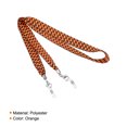 thumbnail image 3 of Anteojos Soporte Correa Cordón, 26 Sol Gafas Cuerda Correa Alrededor Cuello Gafas Cadena Gorro Correa Cordón, Naranja, 3 of 5