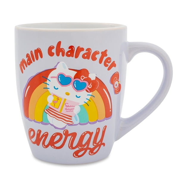 Taza Silver Buffalo Sanrio, personaje principal de Hello Kitty, 590 ml