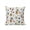 White Light Brown, variant on 1 Pack Outdoor Throw Pillow, Cartoon Space Waterproof Pillow with Insert Included, Funny Cute Rocket Planet Navy Blue Decorative Accent Cushion Lumbar Pillows for Patio Porch, 12 x 20 In