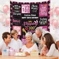 thumbnail image 2 of 50th Birthday Gifts for Women Personalized Happy Birthday Blanket for Women 1974 Birthday Gifts for Her Ladies Female Mom Daughter Wife Sister Grandma Best Friends Ideas Birthday Decorations Throw, 2 of 5