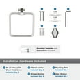 thumbnail image 3 of Amerock Appoint Polished Nickel Closed Towel Ring, 3 of 6