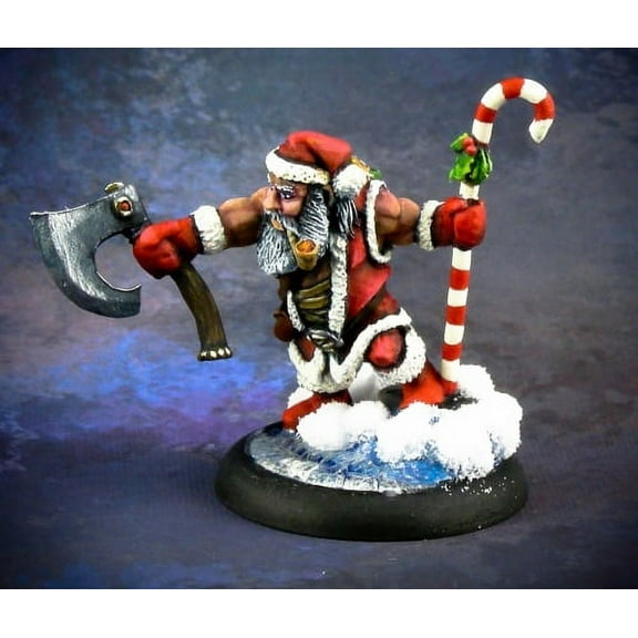 Reaper Miniatures Santa Dwarf (2014) #01552 Special Edition Unpainted Metal Mini