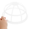 thumbnail image 3 of AURARMLET 2Pcs Baseball Cap Washing Cage Hat Cleaner for Machine Use White Plastic Hat Holder, 3 of 8