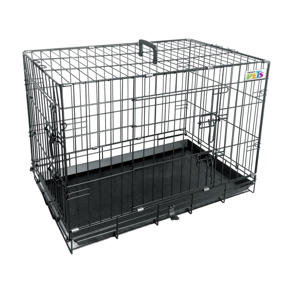 Jaula para Mascotas Fancy Pets Metálica Plegable Grande Bodega