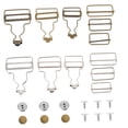 thumbnail image 4 of 2 Boxes Ear Rings Bib Buckle Suspender Belt Fasteners Trousers, 4 of 8