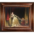 thumbnail image 2 of La Pastiche  Jean-Honore Fragonard 'The Stolen Kiss' Hand Painted Oil Reproduction, 2 of 5