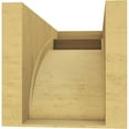 thumbnail image 4 of 6"W x 12"D x 6"H Wide Viola Rough Cedar Woodgrain TimberThane Corbel, Primed Tan, 4 of 6