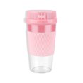 thumbnail image 1 of Matsuzay Licuadora eléctrica de 300ML, exprimidor de naranjas recargable por USB, máquina para hacer frutas a prueba de fugas, mezcladores de Electrodomésticos Rosa, 1 of 6