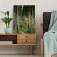 thumbnail image 5 of Forest Landscape Canvas Print, Nature Decor for Living Room Bedroom Dining Room Office Hallway, 5 of 8
