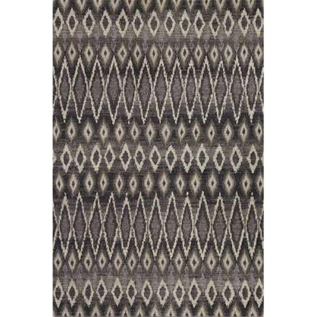 Couristan 65904343020037T 2 x 3 ft. 7 in. Easton Mirador Rug - Grey