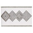 thumbnail image 2 of Authentic Hotel and Spa Turkish Cotton Diamonds Embroidered Dark Grey 4-piece Hand Towel Set, 2 of 2