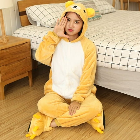 

CoCopeanut Adults Onesie Women Unicorn Panda Pajamas Animal Cartoon Blanket Sleepers Men Couple Winter Licorne One Piece Hooded Jumpsuits