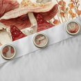 thumbnail image 4 of Homewish Fungus Botanical Mushrooms Blackout Curtains,Moon Stars Butterfly Curtains Pack of 2 (42x84 Each),Beige, 4 of 6