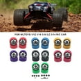 thumbnail image 3 of Alloy Rims Wheel Tires Hub Adapter For WLtoys 1/12 1/14 1/18 LC 1/14 Improve RC Car S Performance Black 1Set, 3 of 5